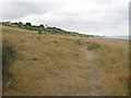 Footpath on Beltinge Cliff