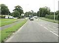 Approaching a roundabout on Euxton Lane