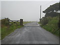 SX1684 : Cattle grid on the eastern edge of Davidstow Moor by Rod Allday