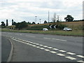 Dual carriageway section of the A376, looking south