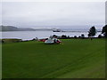 Stornoway Coastguard helicopter in Uig