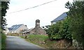 Houses, old and new, at Dinas