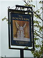 The Fountain, Meadow Bottom Road, Sign