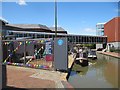 Boatyard by the canal