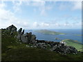 V3297 : View over Binn an Choma towards the Blasket Islands by Anne Patterson