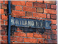 Portland Road sign, Larne (1)