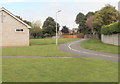 Caldicot : cycle track adjacent to Baptist church