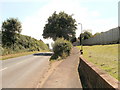 ST4889 : Raised pavement, Church Road, Caldicot by Jaggery