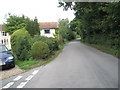 Looking from the junction of Fox Lane and The Street up towards the A12