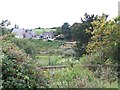 View across the entrenched Soch valley to Ty Newydd PH