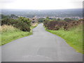 Forty Acre Lane looking towards Longridge