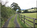 Track to Beckaford Cottage