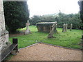 St Mary, Clopton- churchyard