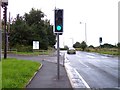 Entrance to Lyme and Wood Landfill Site off Vista Road