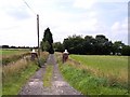 Entrance to The Cottage on Simonswood Moss