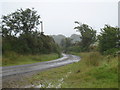 Bend in the road near New Park Farm