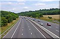 SU1681 : M4 motorway near Swindon, looking southeast by P L Chadwick