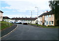 Newport : Brynglas Court viewed from the far end