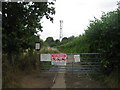 Gate near Pump Lake