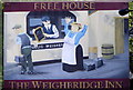 Sign for the Weighbridge Inn