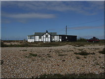 TR0917 : Cottage at Dungeness by Chris Whippet