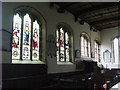 NY7863 : St. Cuthbert's Church, Beltingham - interior, south wall by Mike Quinn