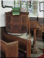 NY7863 : St. Cuthbert's Church, Beltingham - pulpit and lectern by Mike Quinn
