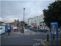 TR3864 : Looking into Ramsgate town centre from the Maritime Museum car park by Robert Lamb