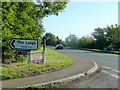 A38 at The Leigh; a small collection of signs