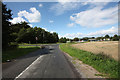 Road junction from West Tofts Road