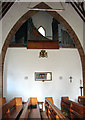 Holy Trinity church in Hempton - the organ