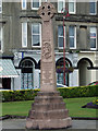 Celtic cross in Colqhoun Square