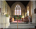 TF8931 : St Mary & All Saints' church in Sculthorpe - the chancel by Evelyn Simak