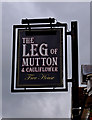 The Leg of Mutton & Cauliflower (pub sign), 48 The Street
