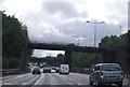 M25: anti-clockwise, A23 overbridge