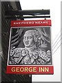 George Inn, Pub Sign, Newnham