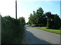 Minor road towards Holme