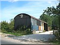 Multi coloured barn, Low Farm near Allerthorpe