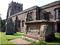 Tomb of the Waltons of Hilbeck, St Michael