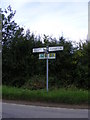 Roadsign on Walpole Lane