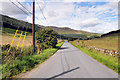 NN7245 : Minor road near Fearnan by Steven Brown