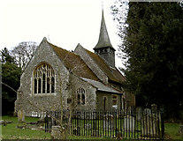 TL7325 : St Mary and St Christopher Church, Panfield, Essex by Peter Stack