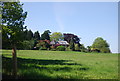 House seen across the fields