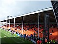 SD3134 : East Stand at Bloomfield Road, Blackpool - 2010/11 by Terry Robinson