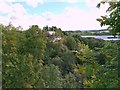 Chalk hills along the River Tyne