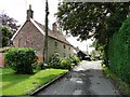 Pargetted cottage at Athelington