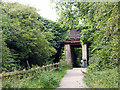 Bridge over a cutting on the Wirral Way