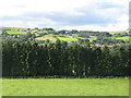 NY7763 : Panorama from Willimoteswick (4: NNW - Tow House) by Mike Quinn