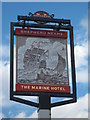 The Marine Hotel, Pub Sign, Tankerton