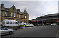 The police station and Sainsbury